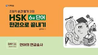 HSK 6급 단어 한권으로 끝내기 DAY 11