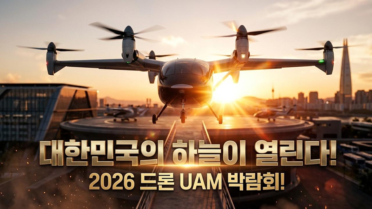 대한민국의 하늘이 열린다, 드론 UAM 박람회!